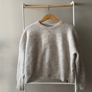 Obey Beige Crew Neck Sweater